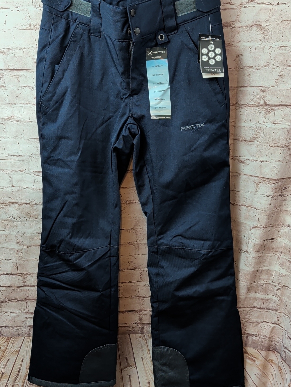 Arctix Women's Navy Insulated Snow Pants Small New Nwt